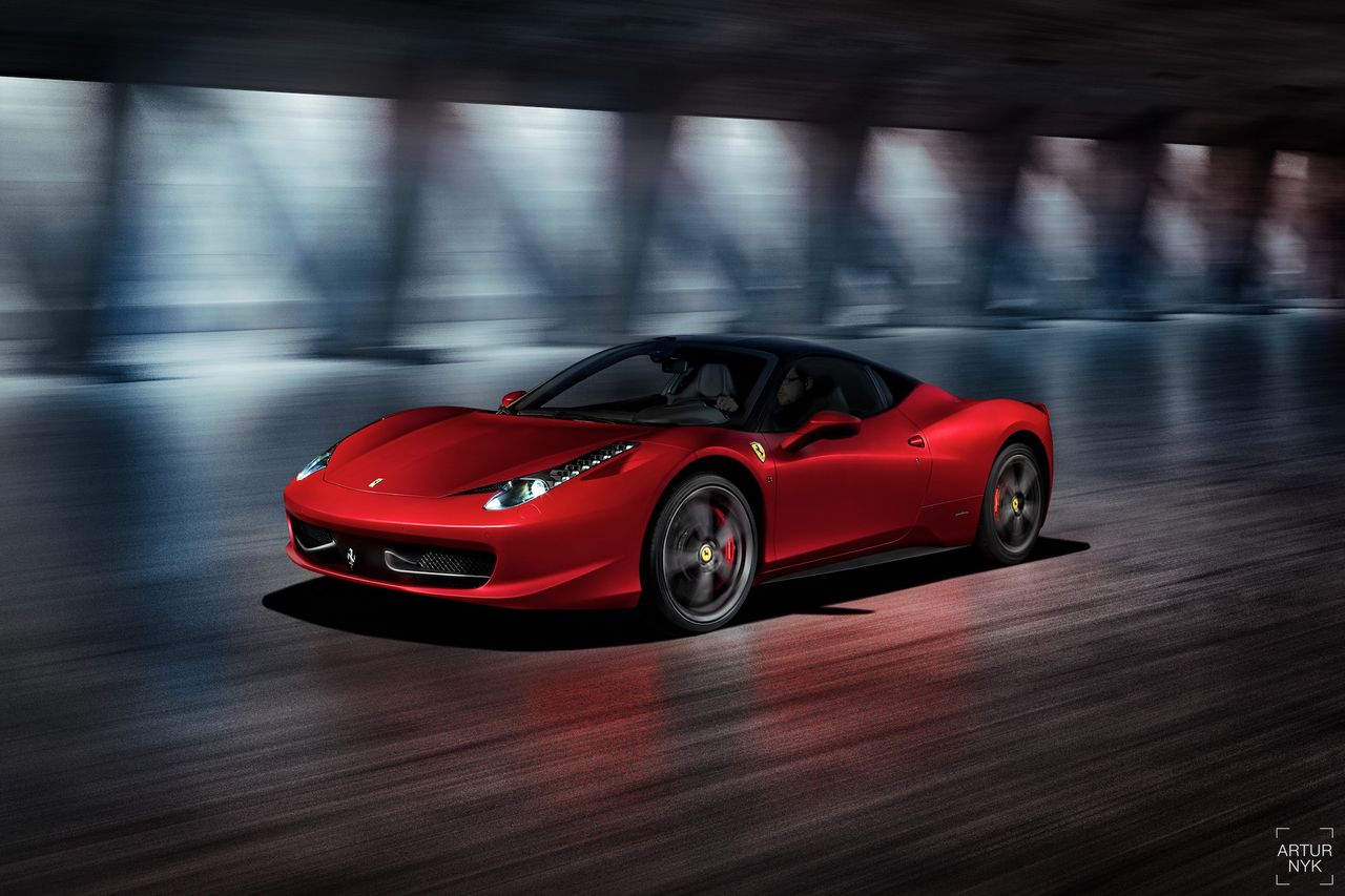 Litr czystej polskiej dumy narodowej, czyli przejeżdżka Ferrari 458 Italia