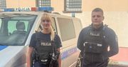 Gubin: Leżał na jezdni obok motoroweru. Policjanci natychmiast ruszyli na pomoc