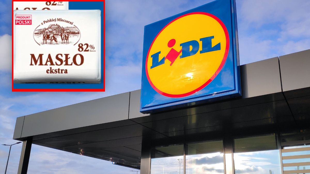 Promocja na masło w Lidlu