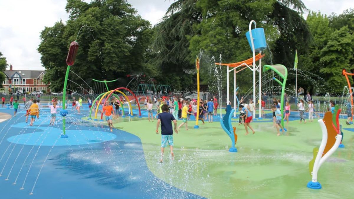 Aresztowanie w parku wodnym