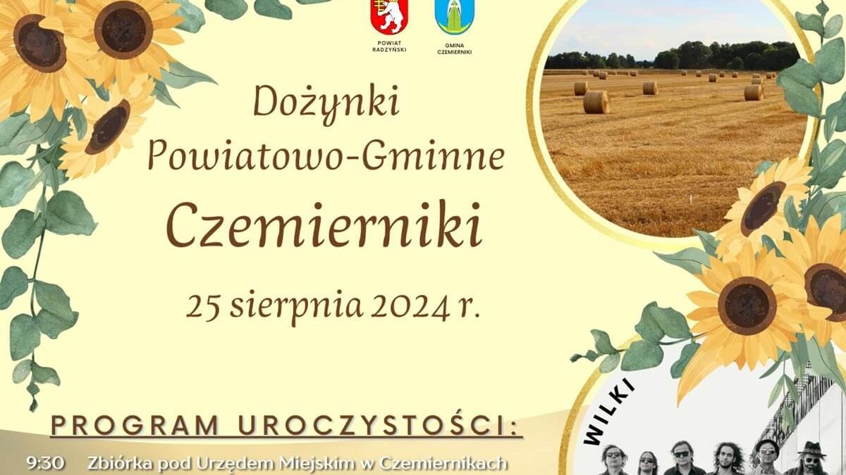 Dożynki powiatu radzyńskiego w Czemiernikach 2024