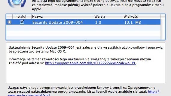 Security Update 2009-004 1