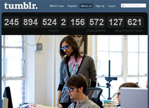 Tumblr w liczbach, czyli jak szybko rozwija się platforma blogowa