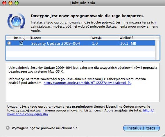 Security Update 2009-004