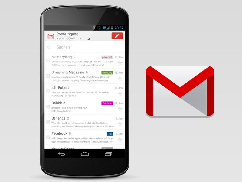 Androidy wariują po aktualizacji Gmaila?