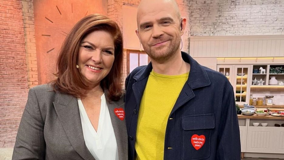 Katarzyna Dowbor i Filip Antonowicz w "Pytanie na śniadanie"