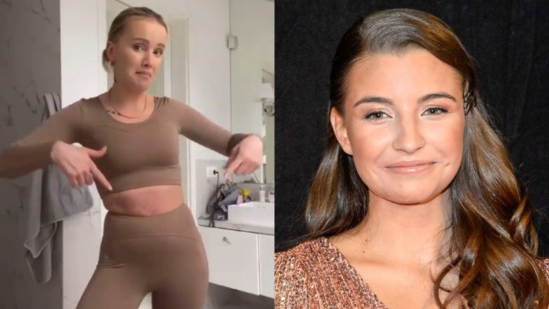 Maffashion broni legginsów Julii Wieniawy