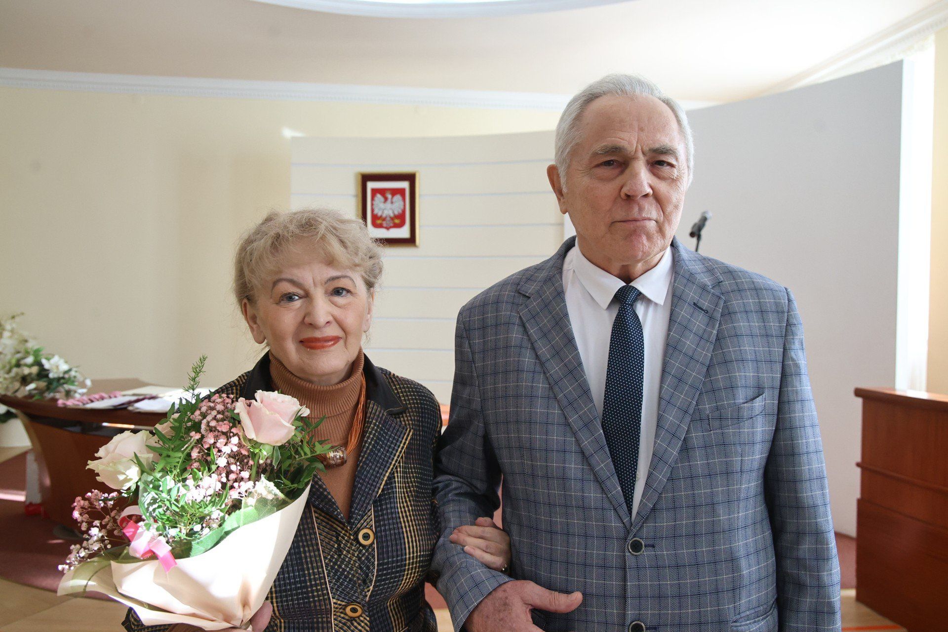 Na zdjęciu Zofia i Piotr Gąsiorowscy, którzy opowiedzieli nam o recepcie na długą i pełną szacunku miłość.