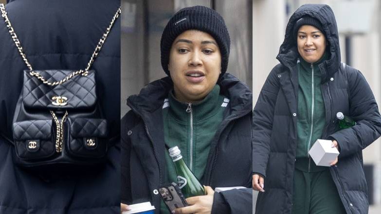 Patricia Kazadi BEZ MAKIJAŻU w dresie