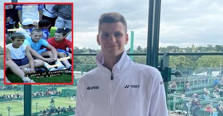 To zdjęcie to hit. Tak wyglądał Hubert Hurkacz 13 lat temu