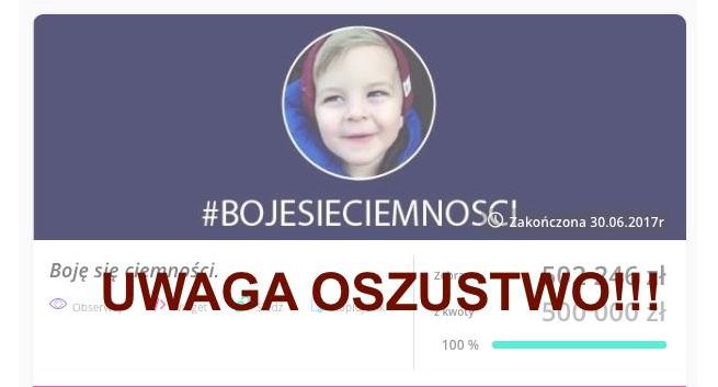 Akcja charytatywna „Boję się ciemności” to fake. Skupiła gwiazdy i dziennikarzy, a organizator przeprasza