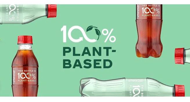 Coca-Cola pokazała butelkę w pełni wyprodukowaną z materiałów roślinnych
