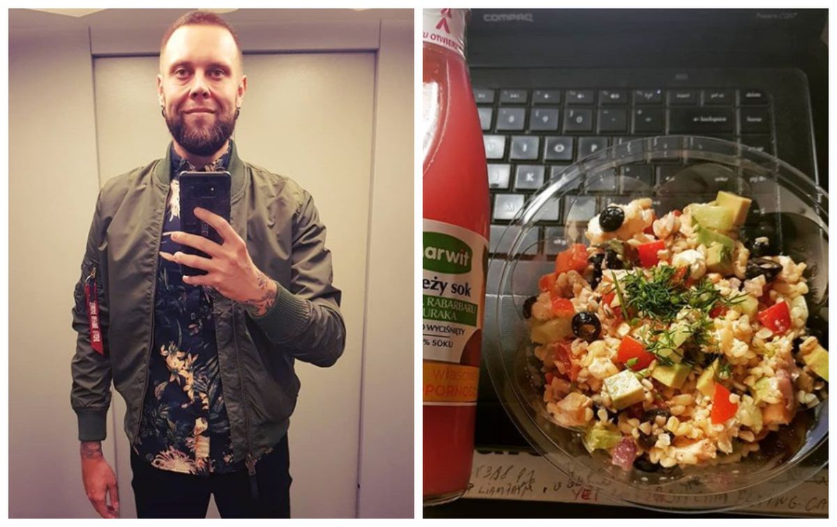 Borkowski nie stosuje drakońskich diet. Stara się odżywiać racjonalnie (źródło: Instagram)