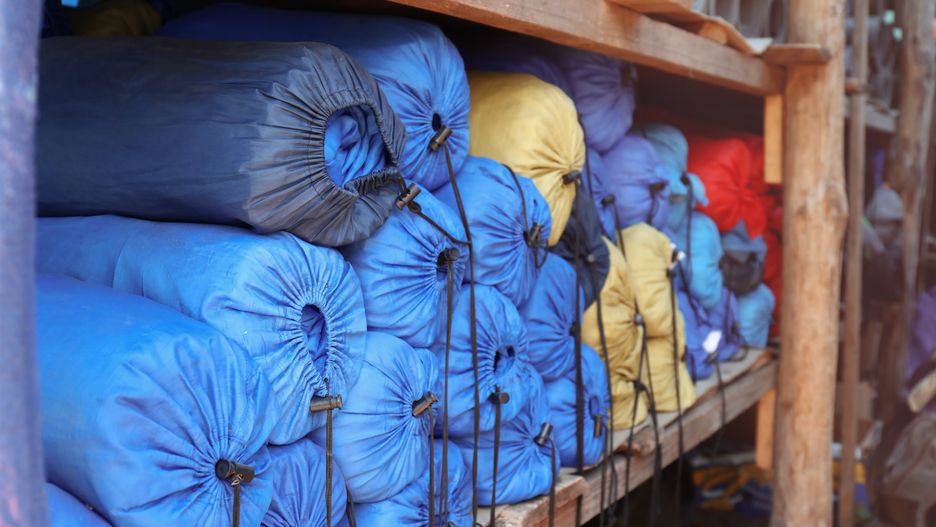 Sleeping bags on shelf in warehouse
activity, adventure, background, bags, blue, camping, countryside, explore, hiking, hobby, holidays, journey, keeping, leisure, lifestyle, many, market, nature, object, order, recreation, rest, season, shelf, shop, sleep, sleeping, spring, storage, store, summer, tour, tourism, tourist, tracking, travel, traveler, traveling, trip, vacation, voyage, warehouse, activity, adventure, background, bags, blue, camping, countryside, explore, hiking, hobby, holidays, journey, keeping, leisure, lifestyle, many, market, nature, object, order, recreation, rest, season, shelf, shop, sleep, sleeping, spring, storage, store, summer, tour, tourism, tourist, tracking, travel, traveler, traveling, trip, vacation, voyage, warehouse