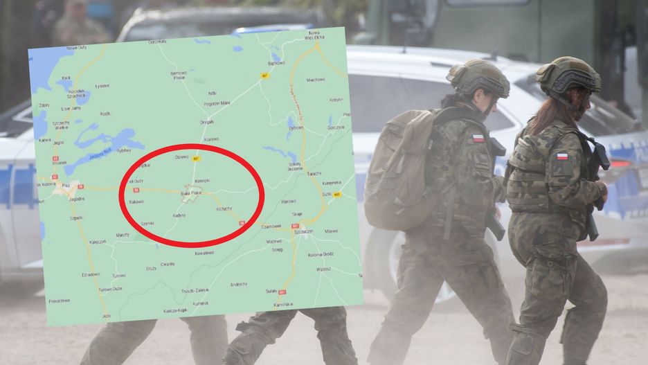 Szczątki małego balonu zostały znalezione w okolicy Białej Piskiej