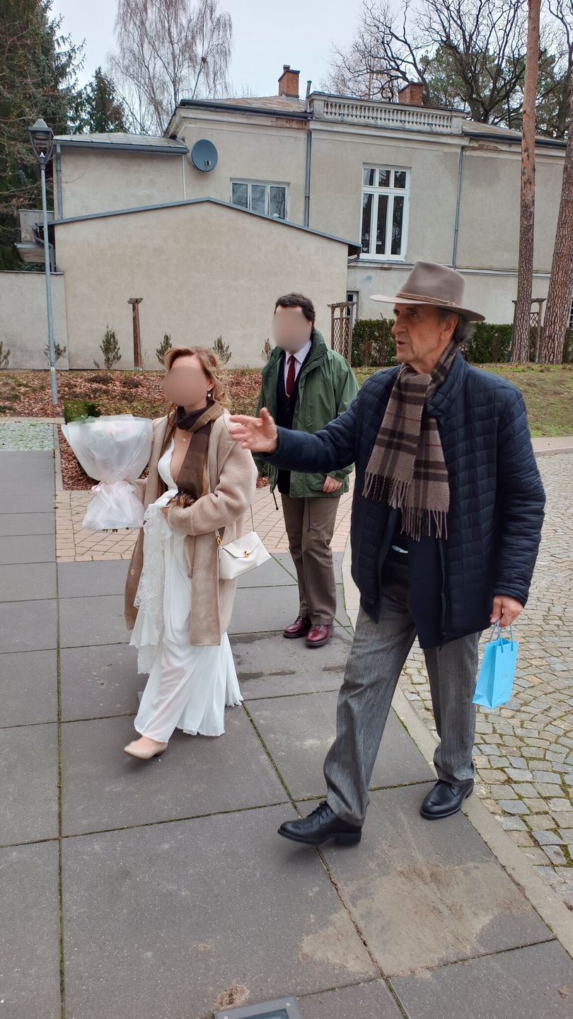 Krzysztof Logan Tomaszewski z nową małżonką