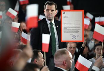 Pokazał, co dostał od Orbana. "Będę miał w pamięci"