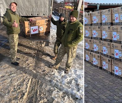 Pomoc Wirtualnej Polski dla Ukrainy. Sprzęt jest już na froncie