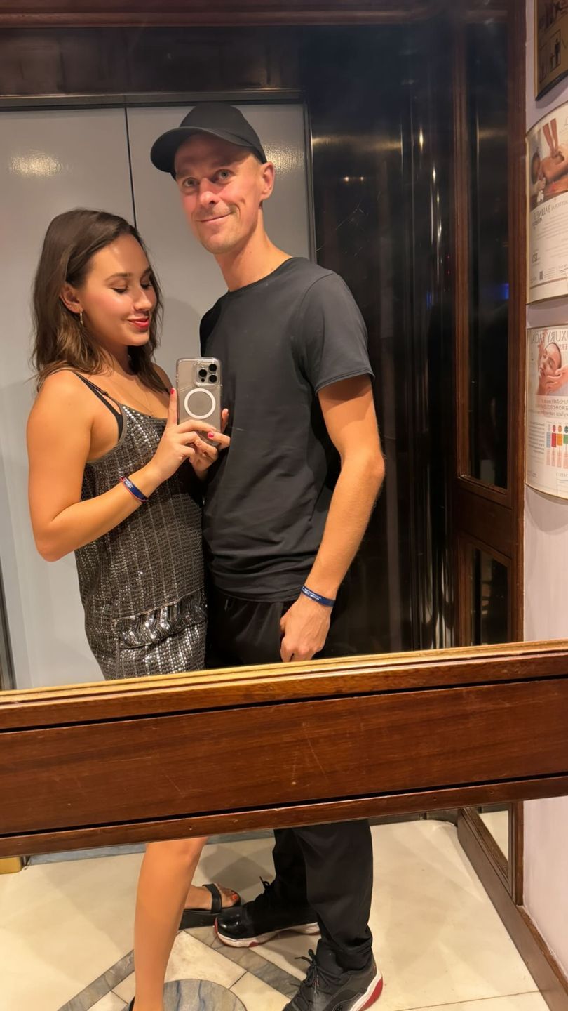 Marcelina Ziętek i Piotr Żyła