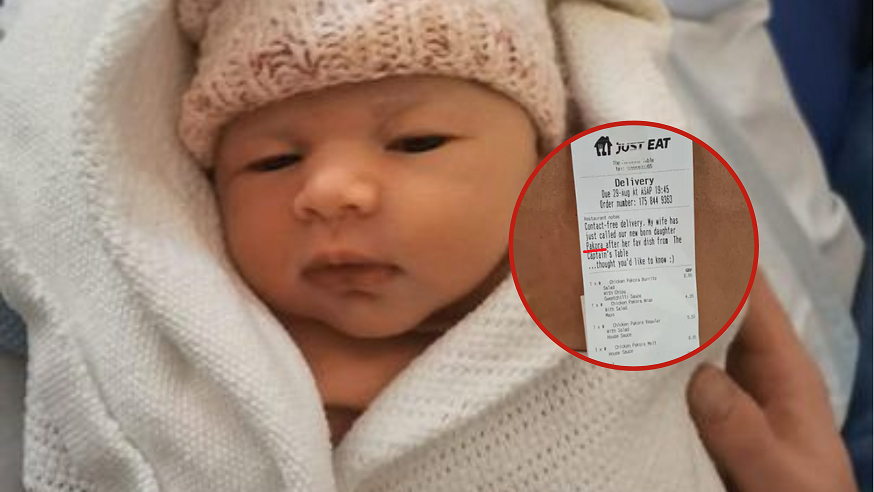 Młody tata przyznał, że imię ich córki inspirowane jest potrawą