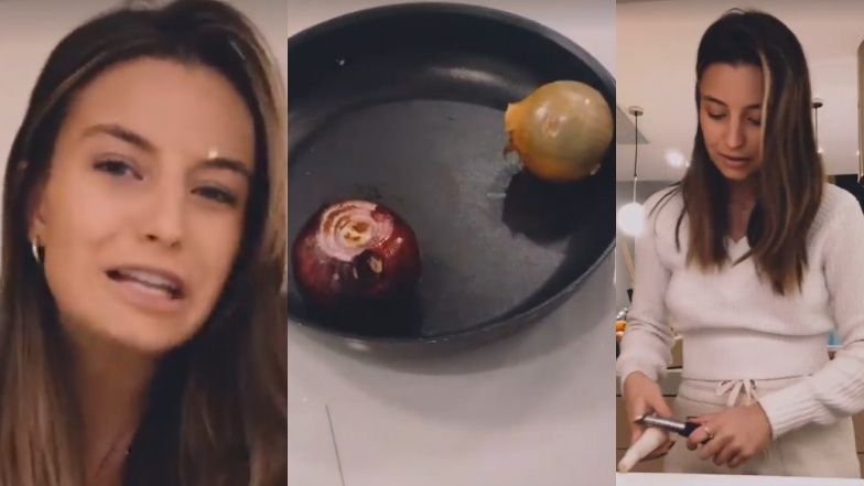 Julia Wieniawa gotuje Nikodemowi Rozbickiemu rosół