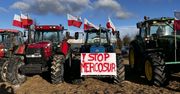 Głogów: Strajk rolników. Dali sygnał, który ma dotrzeć do Brukseli [FOTO]