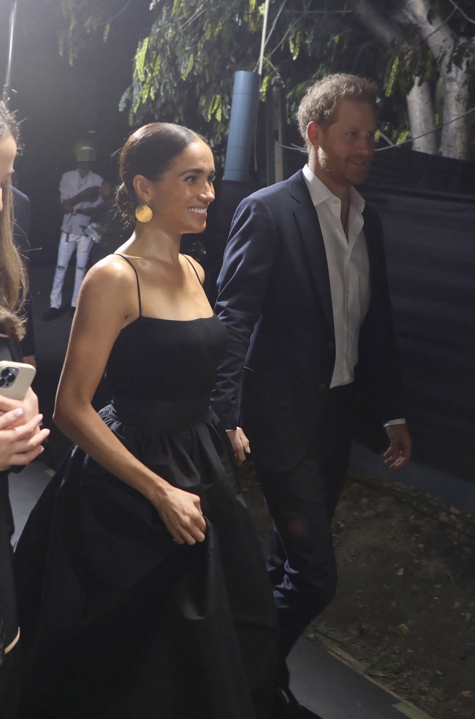 Meghan Markle i książę Harry na premierze