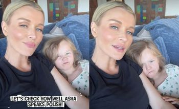 Joanna Krupa chwali się postępami 6-letniej Ashy w nauce polskiego. Prawdziwa z niej poliglotka? (WIDEO)