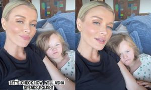 Joanna Krupa chwali się postępami 6-letniej Ashy w nauce polskiego. Prawdziwa z niej poliglotka? (WIDEO)