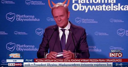 Tak pokazali Donalda Tuska. TVP Info osiąga "wyżyny" manipulacji