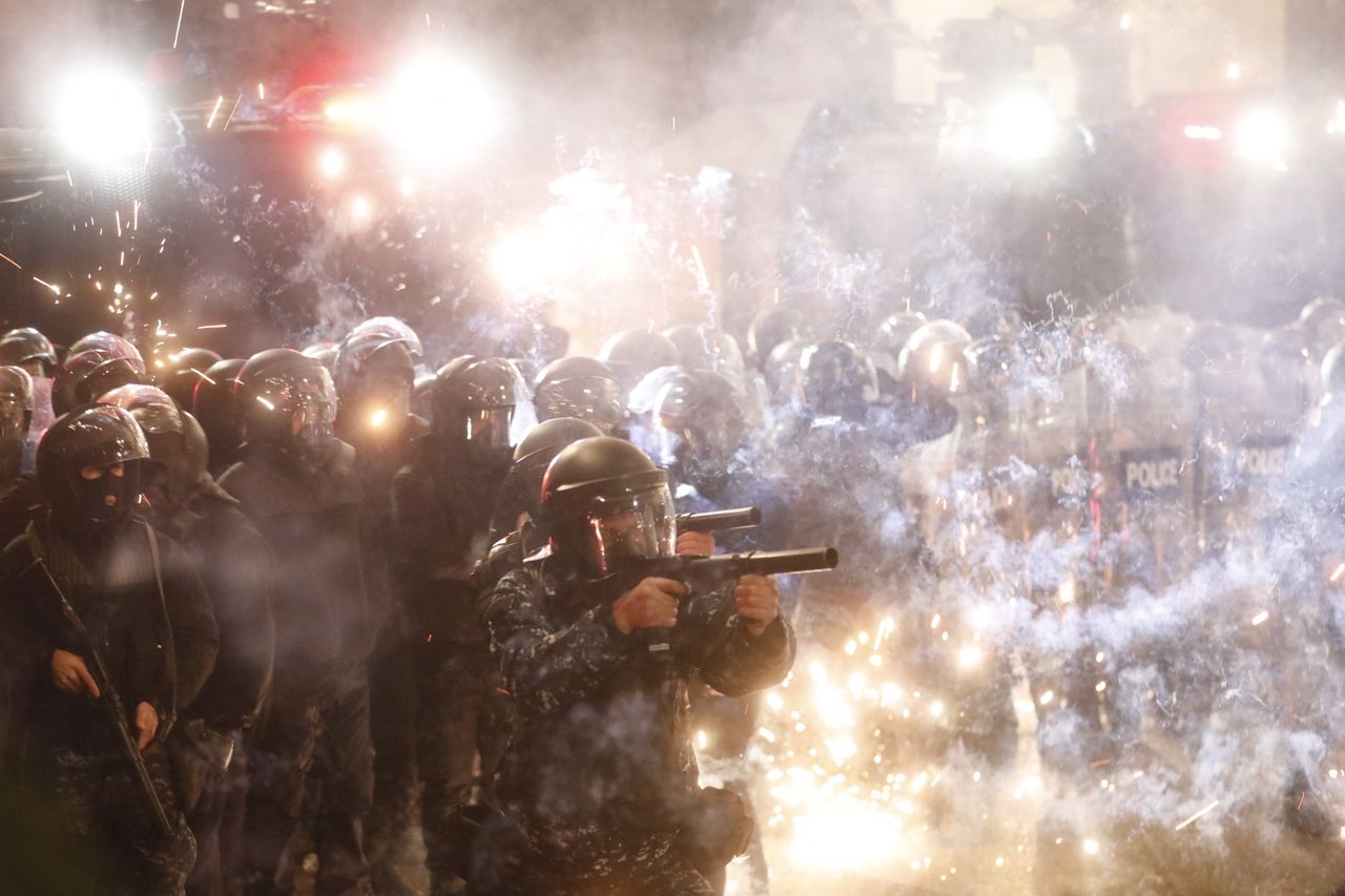 Protest w Tbilisi. Zatrzymano lidera opozycji. Jest reakcja UE