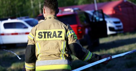 Potężny pożar pod Warszawą. Straż przekazuje nowe informacje
