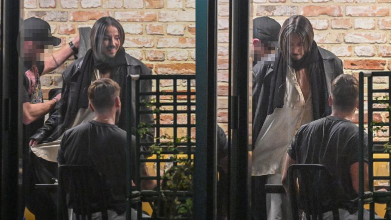 Michał Szpak nocną porą snuje się po stolicy z prawie gołą klatą