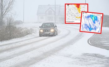 Polska podzielona pogodowo. Czerwony alarm na wschodzie, śnieżyca rozszerza się na zachód [PEŁNA PROGNOZA NA ŚRODĘ]