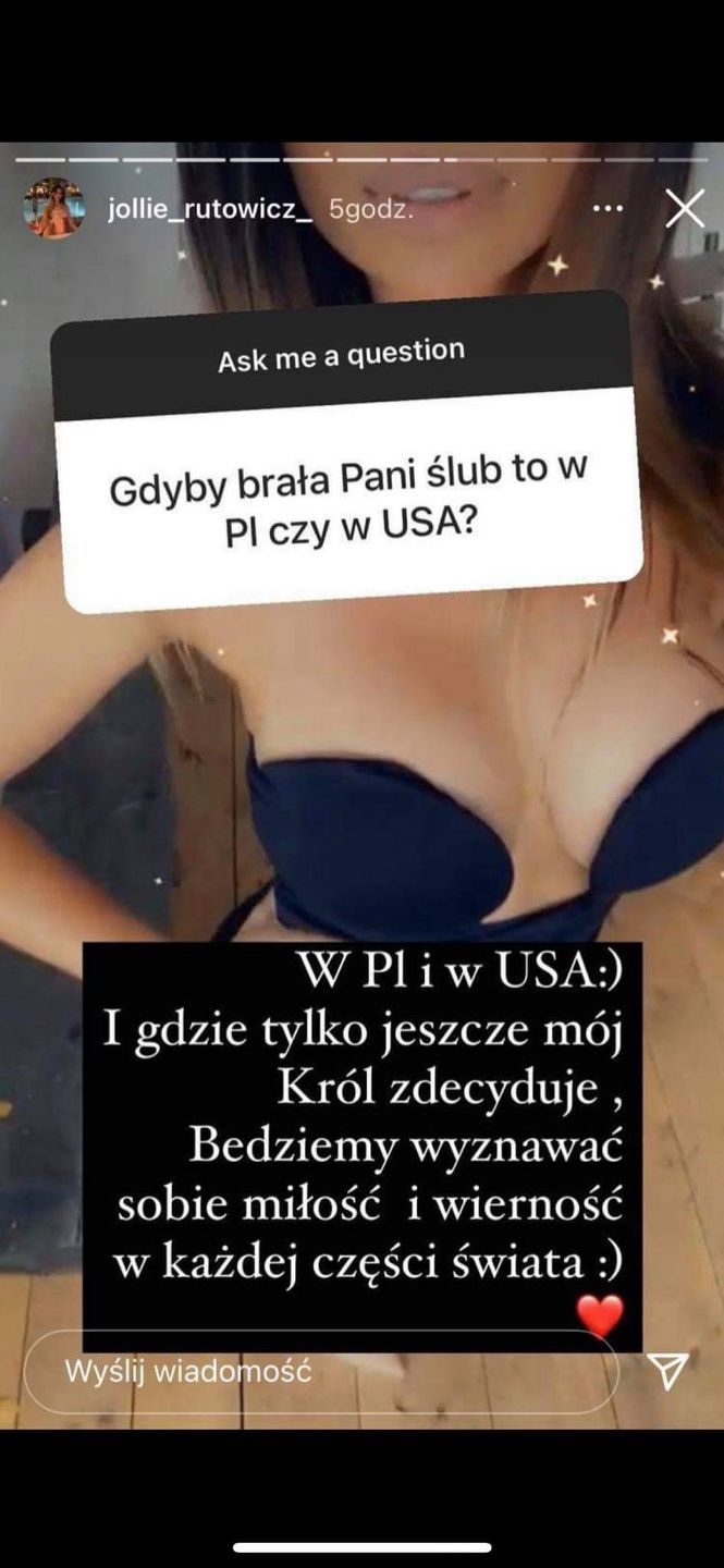 Jola Rutowicz baluje na polskim weselu