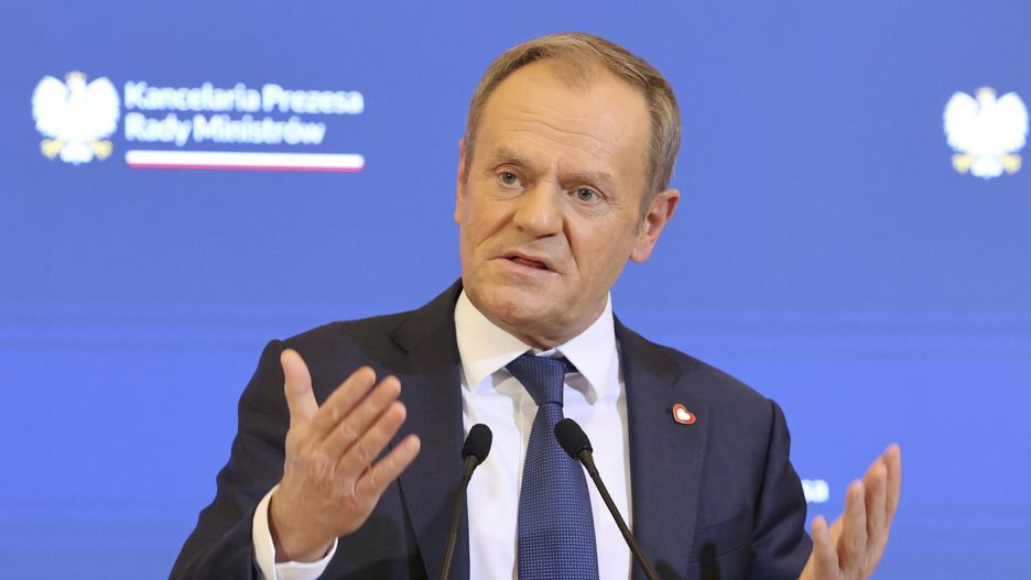 Konferencja premiera Tuska po posiedzeniu rz?du
Fot. Piotr Molecki/East News Warszawa, 27.12.2023. Konferencja prasowa premiera Donalda Tuska (n/z) po posiedzeniu rzadu.
Piotr Molecki