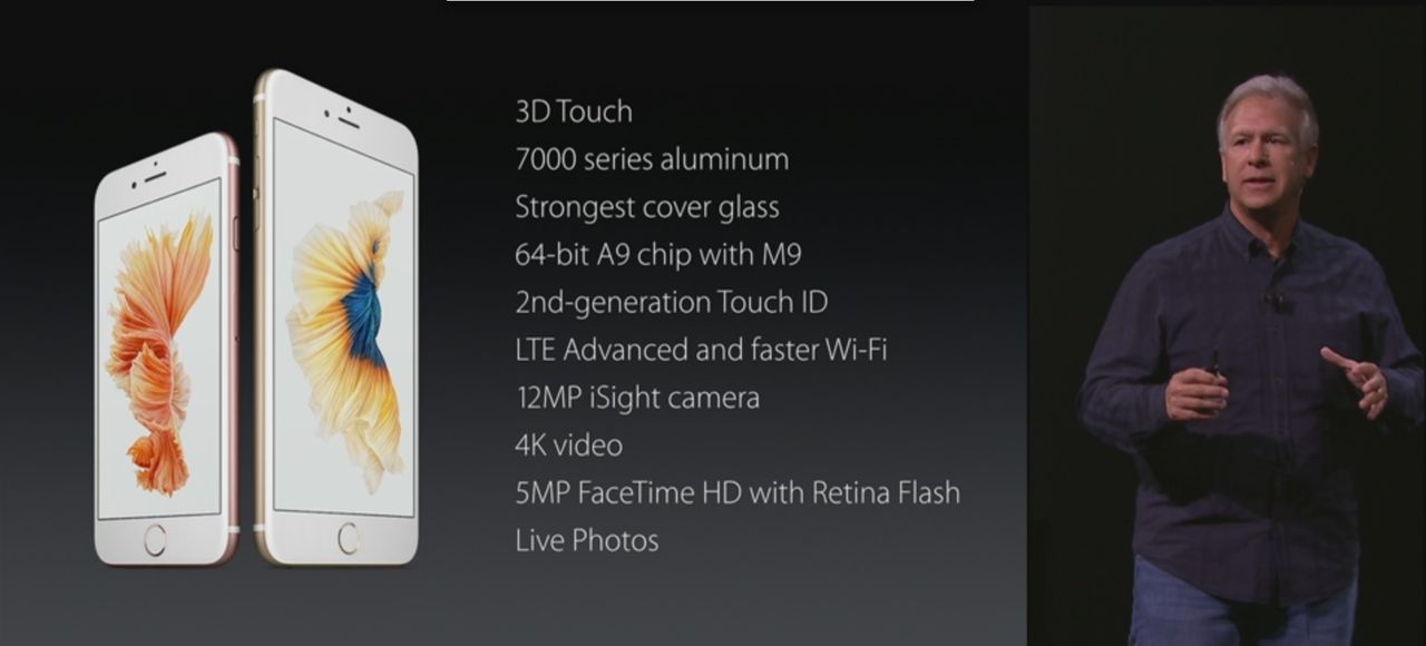 Prezentacja iPhone 6s