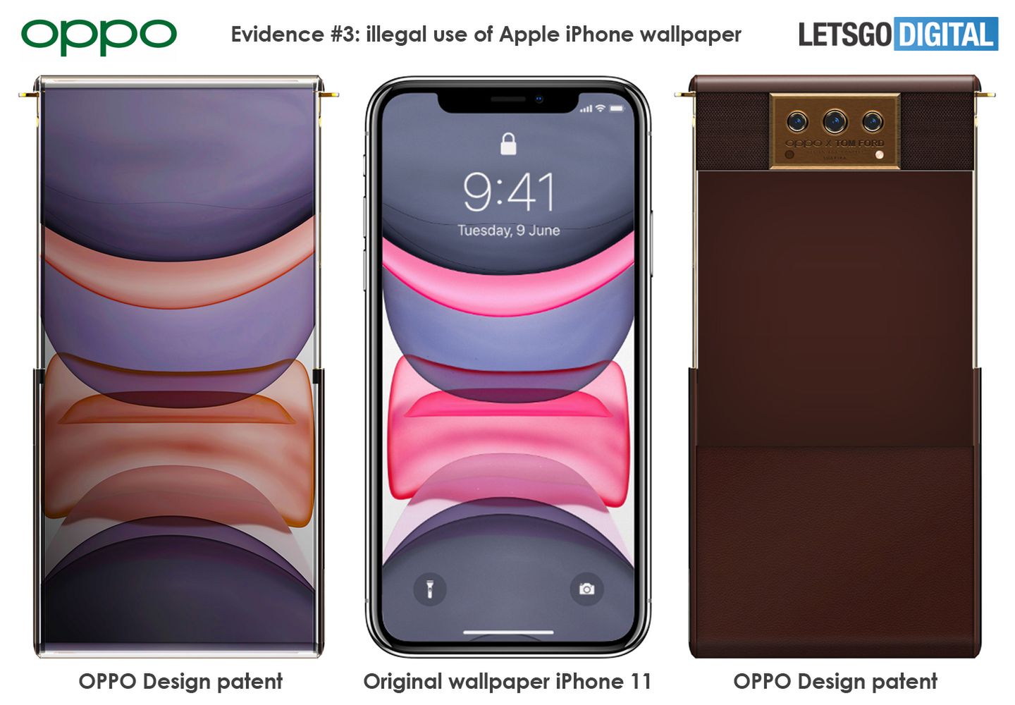 Co tu się...? OPPO wymyśliło sobie przyjaciela i podwędziło Apple'owi tapetę 3