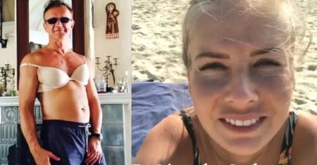 Edyta Pazura pokazuje Cezarego w biustonoszu i postanawia na 30. urodziny: "Zrobię coś ze zmarszczkami wokół oczu!"