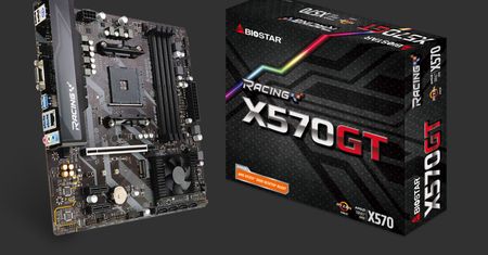 BIOSTAR RACING X570GT - płyta microATX pod nowe CPU AMD Ryzen