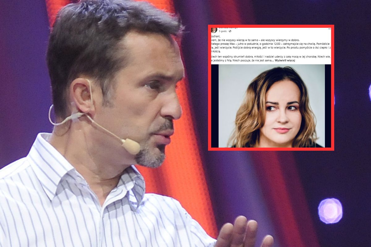 Dariusz Kamys poprosił o modlitwę za Joannę Kołaczkowską