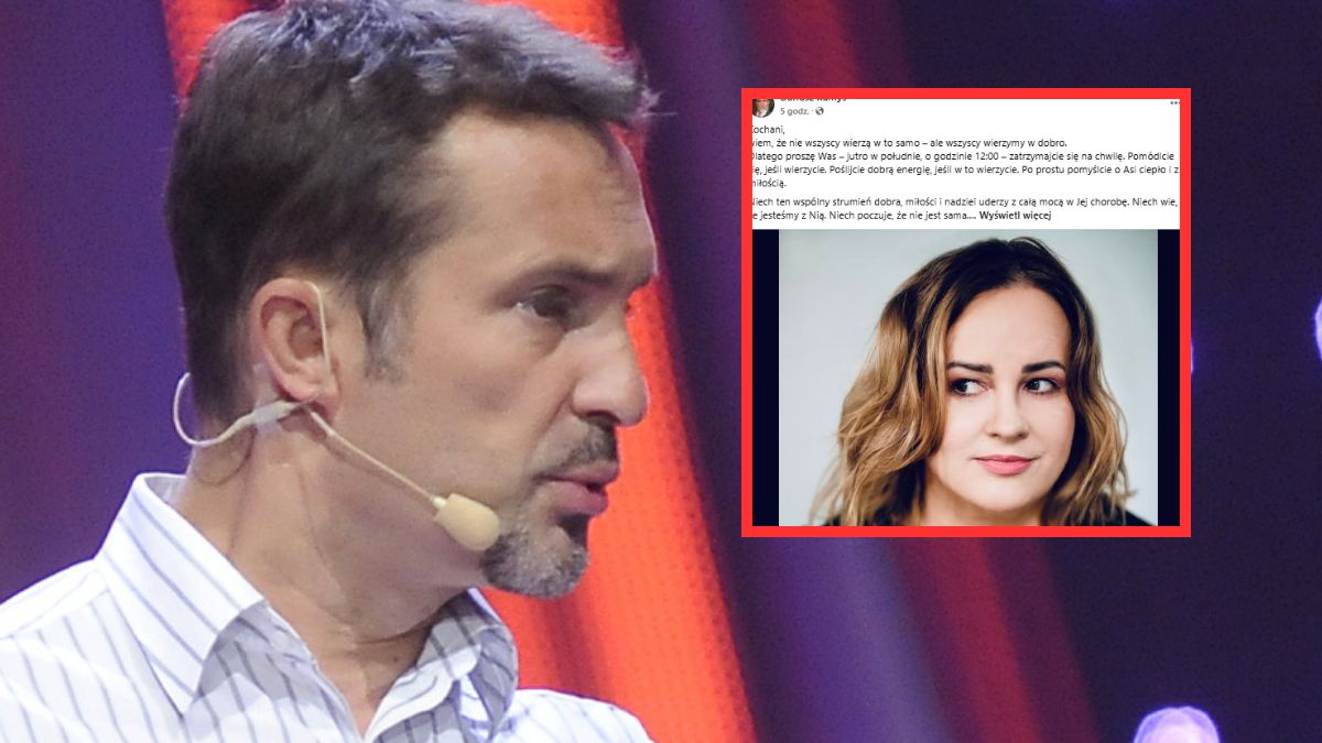 Dariusz Kamys poprosił o modlitwę za Joannę Kołaczkowską