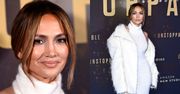Jennifer Lopez cała na biało PROMIENIEJE na londyńskiej premierze filmu, który wyprodukował jej (wkrótce były) mąż. Klasa?