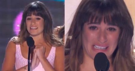 Lea Michele dedykuje nagrodę Cory'emu!