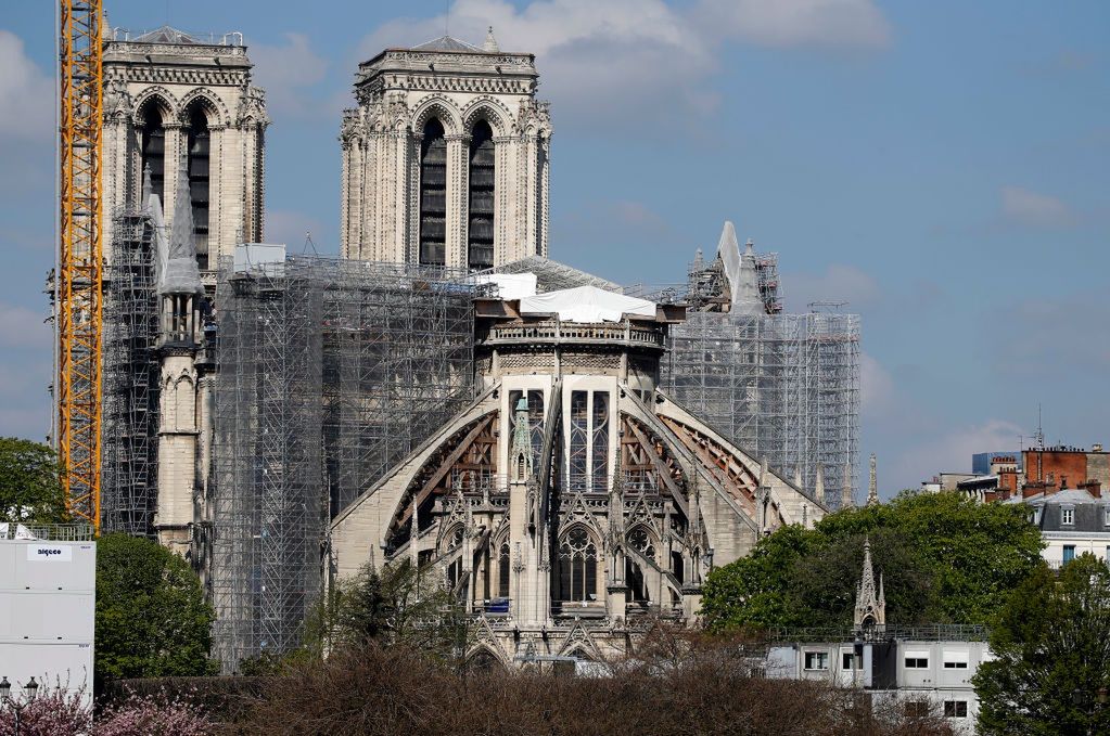 Tak wygląda odbudowa katedry Notre Dame w Paryżub 