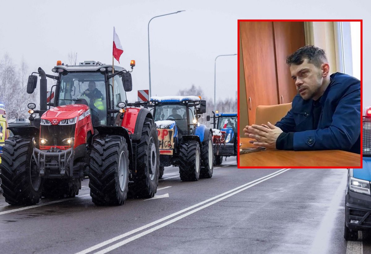 Zaognia się protest rolników w Dorohusku na granicy z Ukrainą. Grożą zaoraniem torów kolejowych