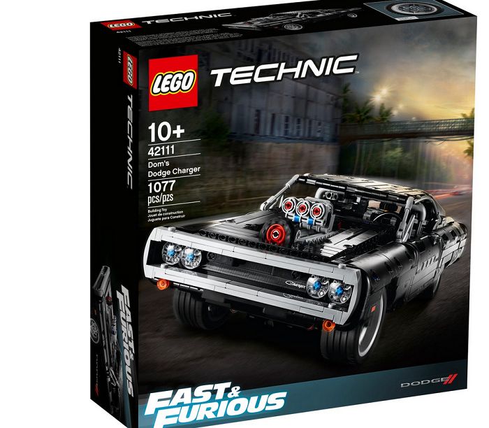 Lego powiększa rodzinę o Dom's Dodge Charger. Fani "Szybkich i wściekłych" będą zachwyceni 4