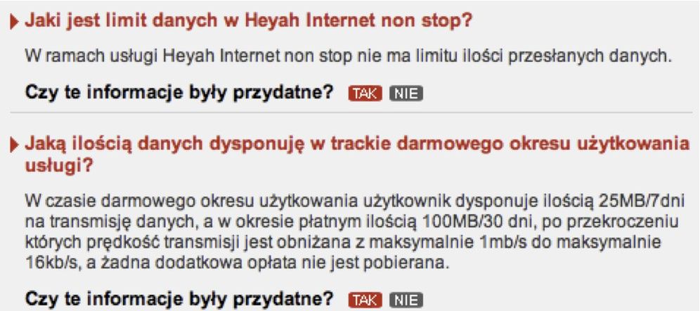 Internet bez limitu, czyli 3 MB dziennie. Heyah robi ludzi w konia? 2