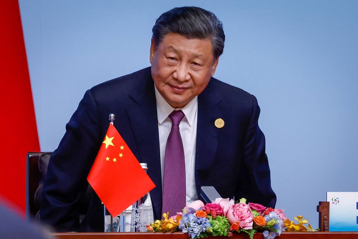 Przywódca Chin Xi Jinping 