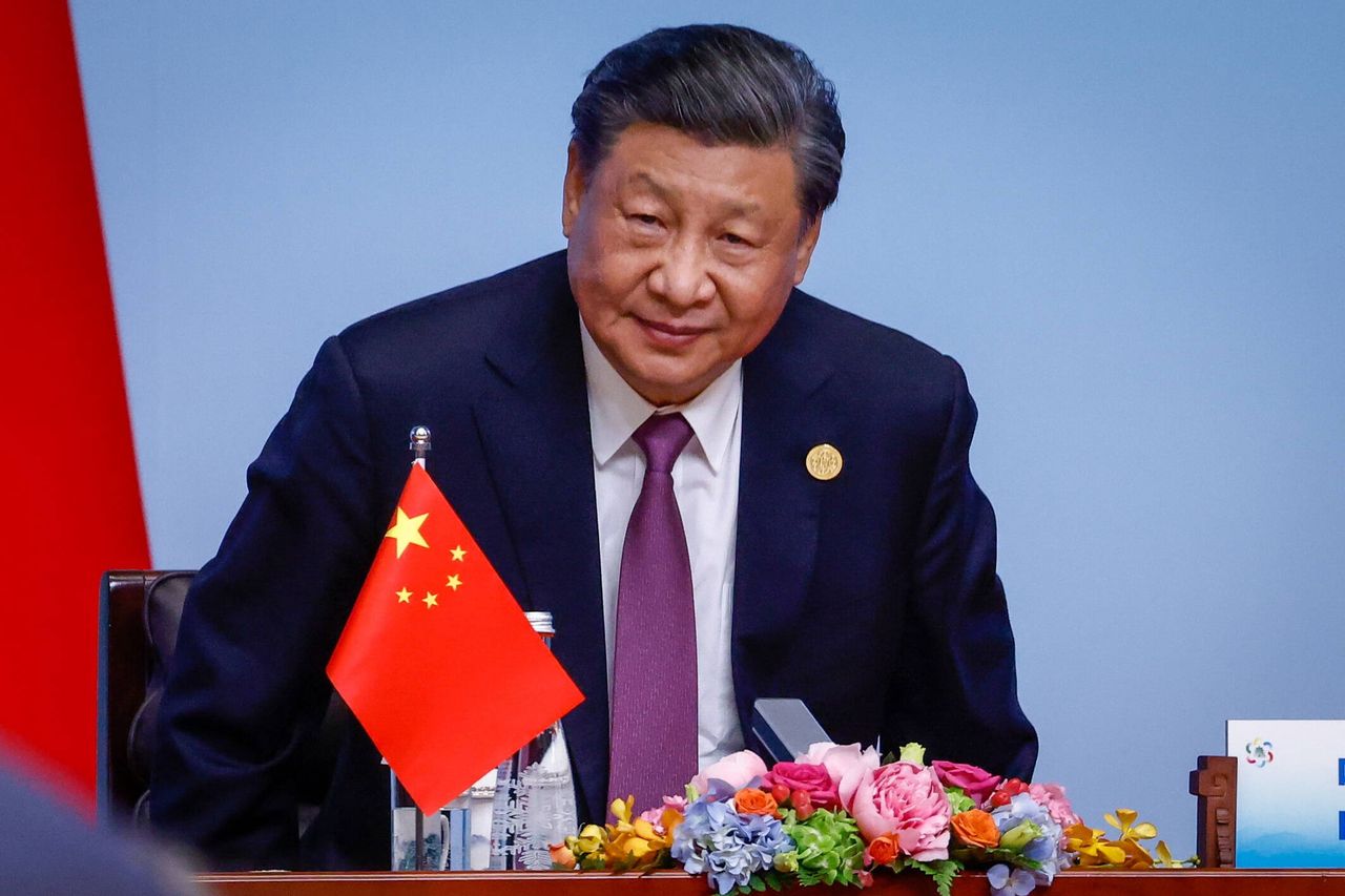 Przywódca Chin Xi Jinping 